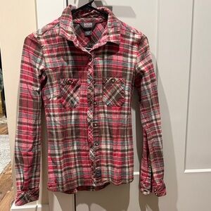 Outdoor Research plaid button up